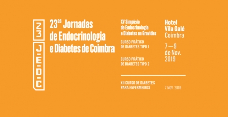 Save the date: 23.ªs Jornadas de Endocrinologia e Diabetes de Coimbra